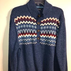 Izod seasonal sweater Large